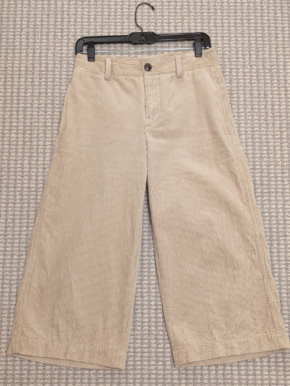 Vince women Wide-Leg crop Pants in Light Khaki
